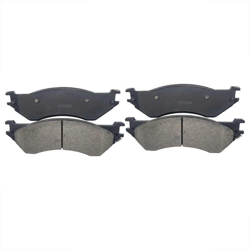 Premium Rear Ceramic Brake Pads For Dodge Ram Replacement 0