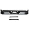Chrome Rear Bumper Assembly For Sierra Silverado With Sensors 0