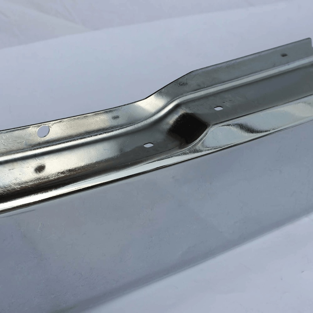 Chrome Steel Front Bumper Face Bar For Chevy Silverado 4
