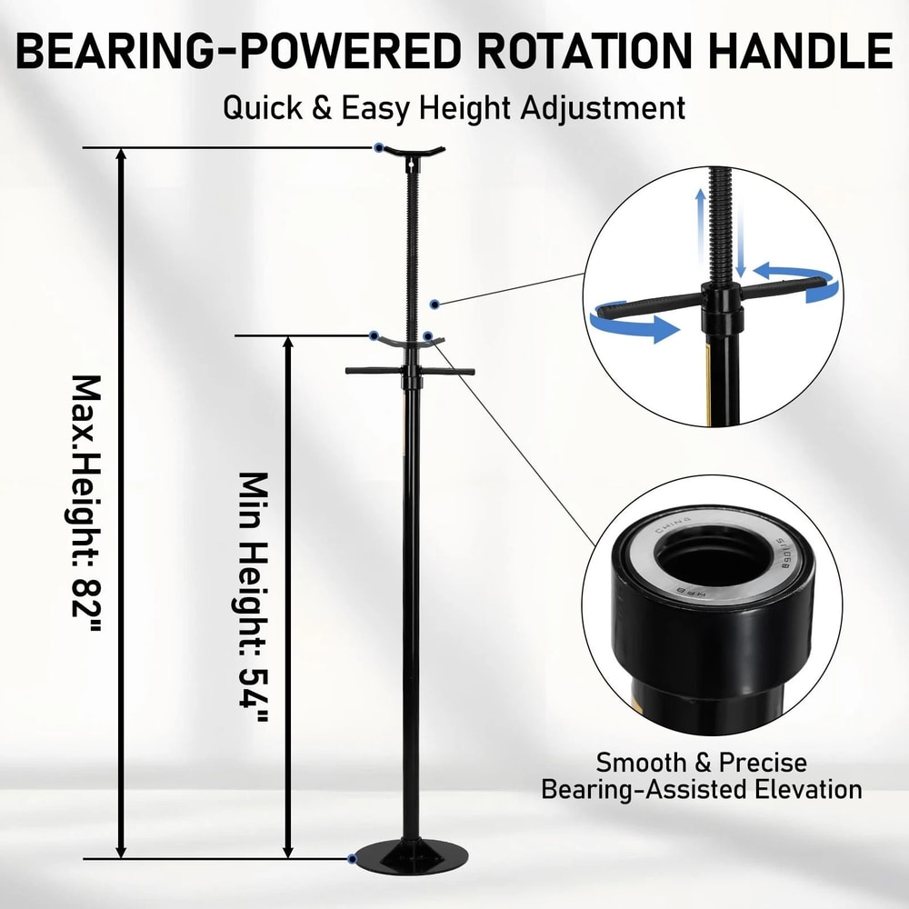 Heavy Duty Underhoist Support Stand 34 Ton Capacity Automotive Jack Stand For Garage 5