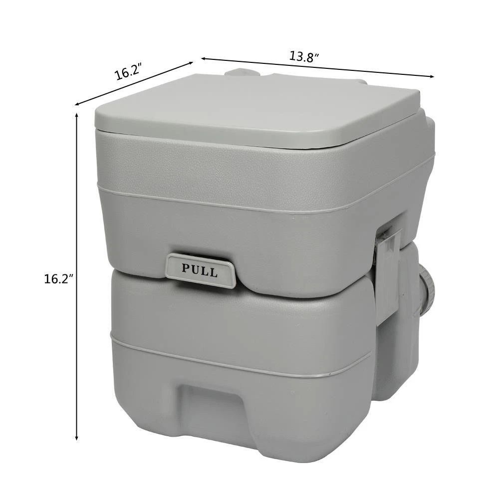 Portable Flush Toilet 20L Ideal For Camping Travel Outdoor And Car Use 5