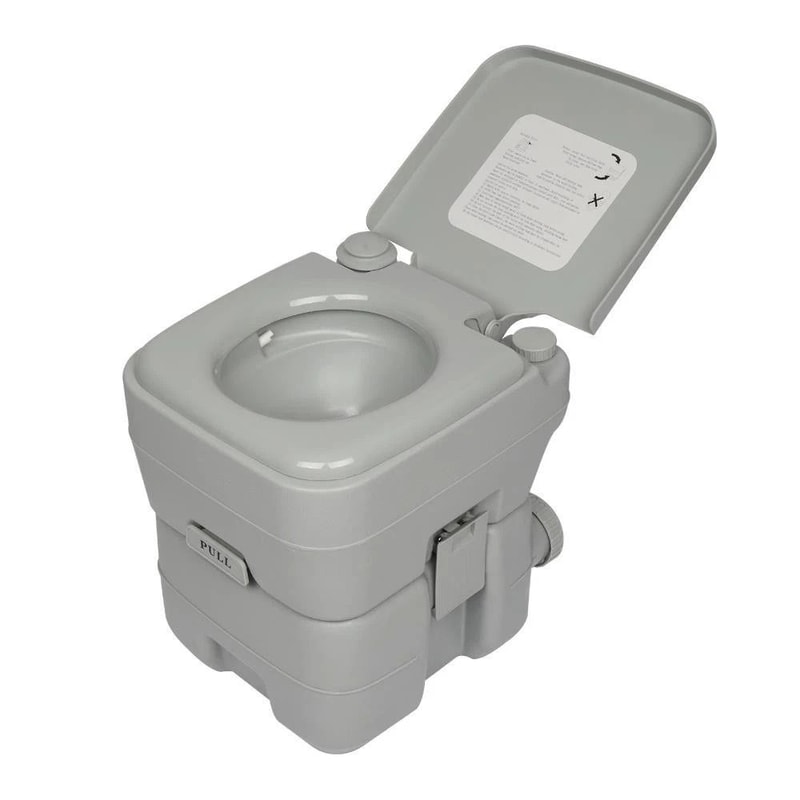 Portable Flush Toilet 20L Ideal For Camping Travel Outdoor And Car Use 7