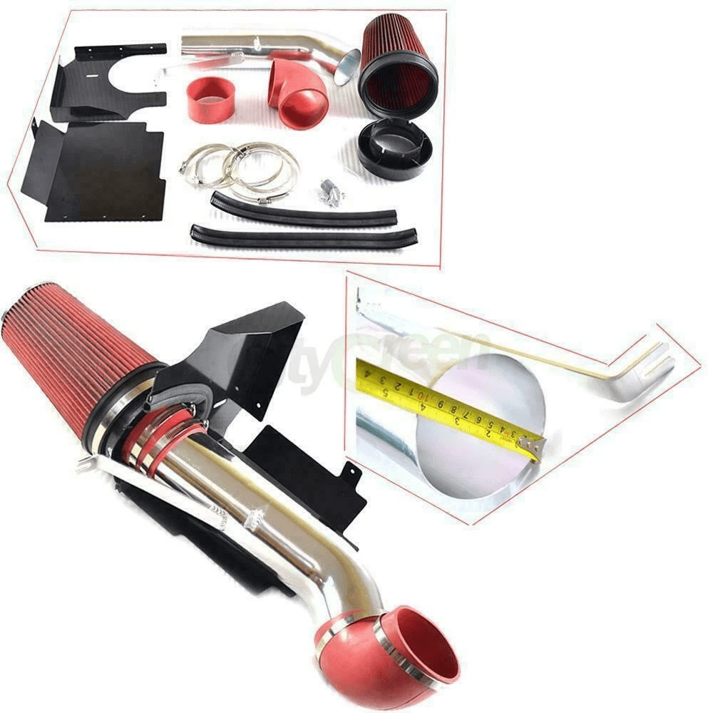 Premium Cold Air Intake System Heat Shield Kit For GMCChevy V8 Performance 1