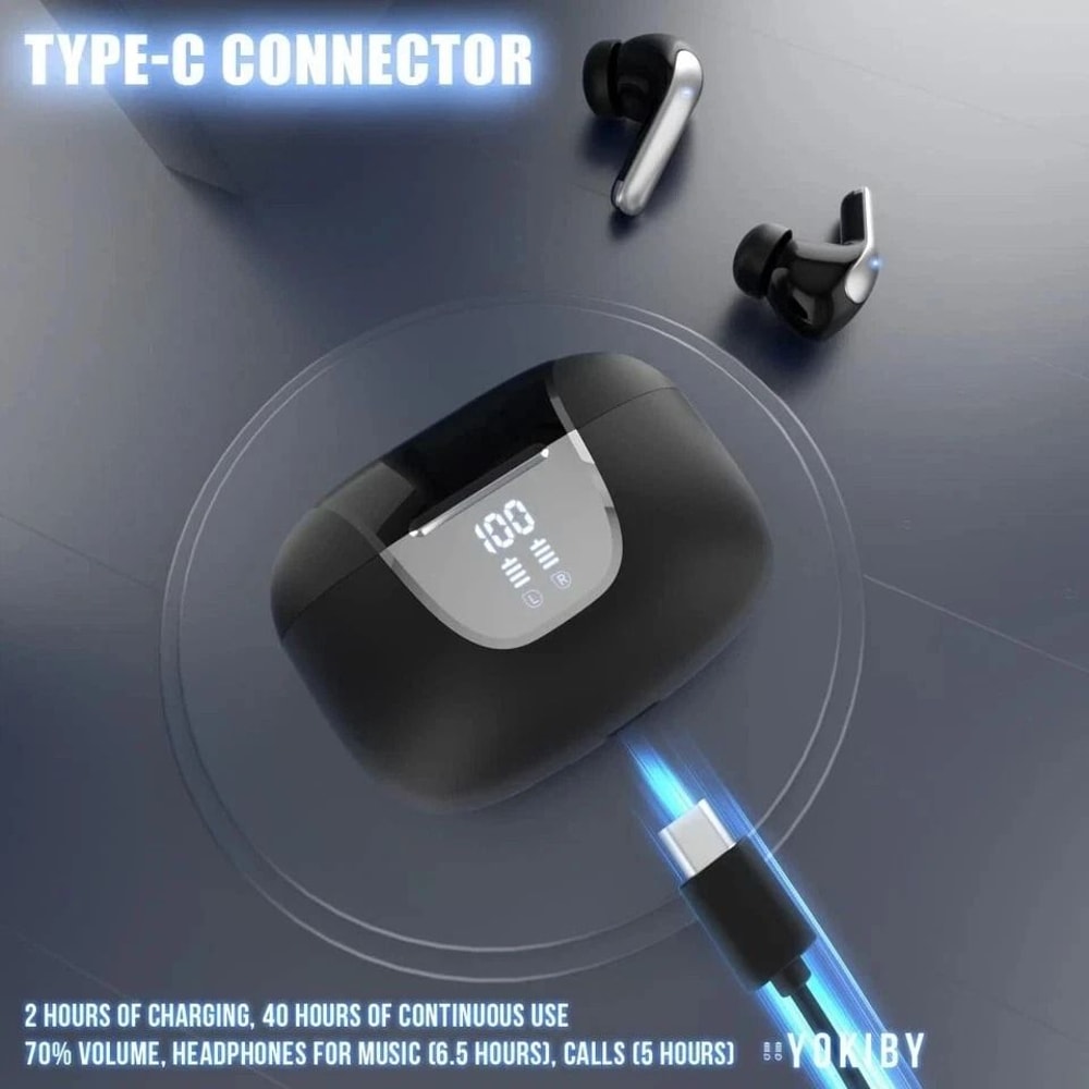 Bluetooth Wireless Earbuds For IPhone And Android With Touch Control 5