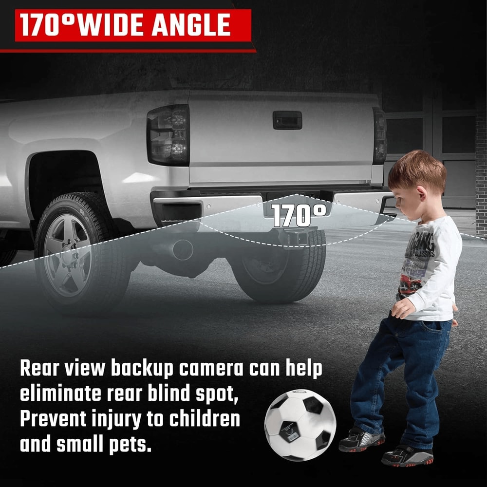 Rear View Parking Camera For Chevy Colorado GMC Canyon 7