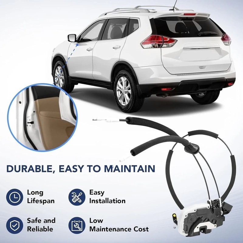 Nissan Rogue Front Left Door Lock Actuator Driver Side 9