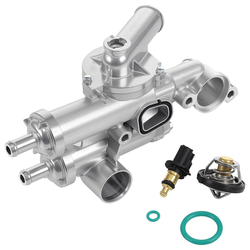 Upgraded Aluminum Thermostat Housing Assembly For Dodge Caliber Journey Compass Patriot 5