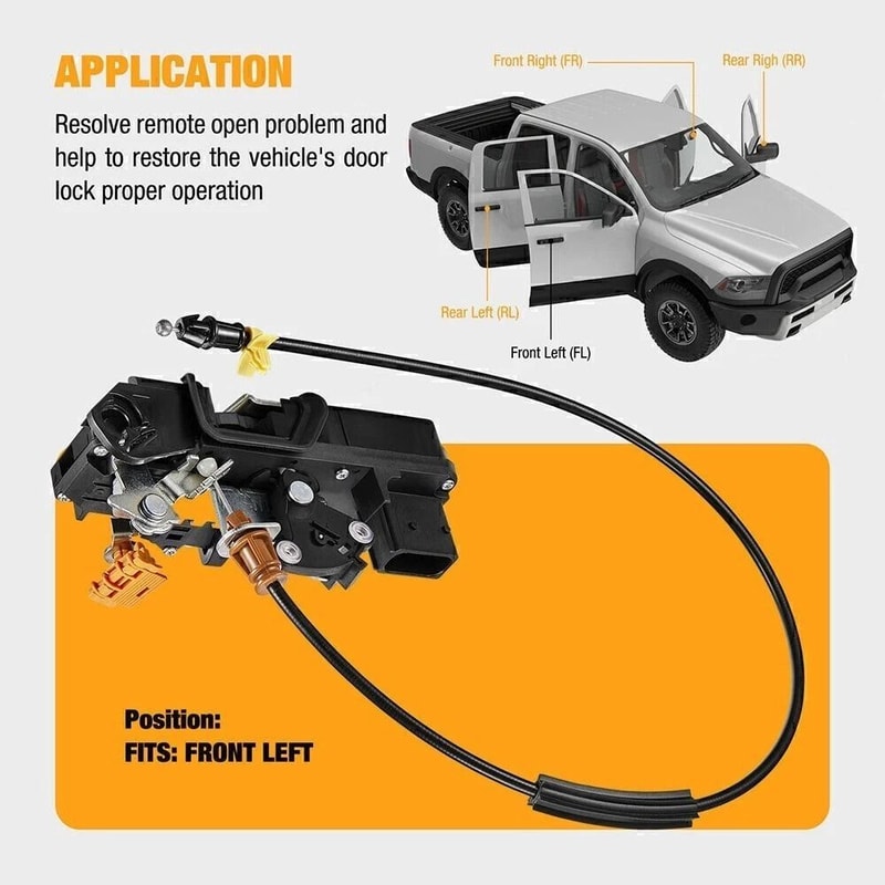 Chevy Silverado GMC Sierra Front Driver Side Door Lock Actuator 11