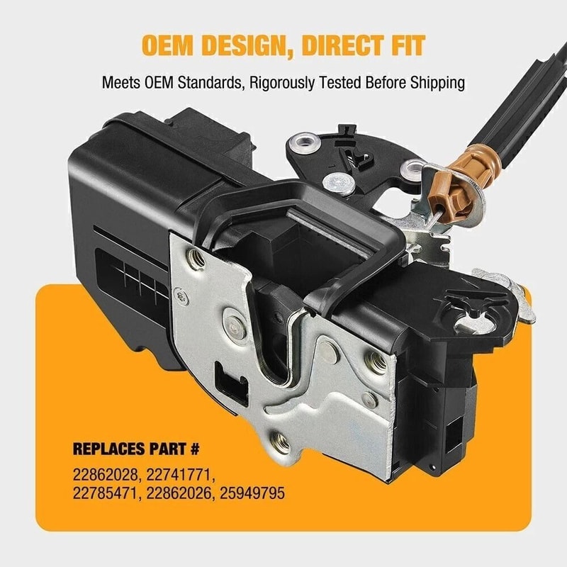 Chevy Silverado GMC Sierra Front Driver Side Door Lock Actuator 8