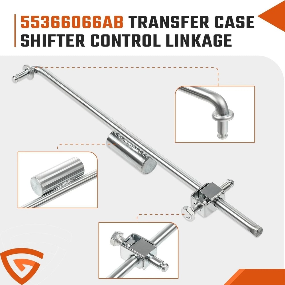 Dodge Ram Transfer Case Shift Linkage 4WD Lever 11