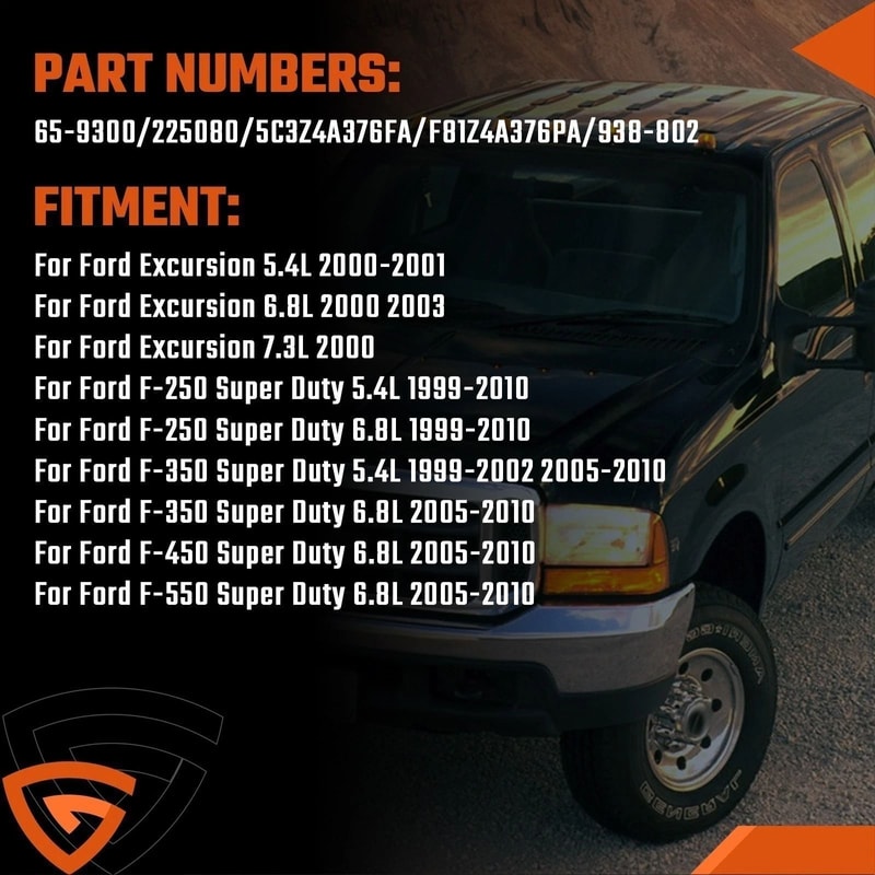 Ford Super Duty Front Driveshaft Assembly For Excursion 4WD 12