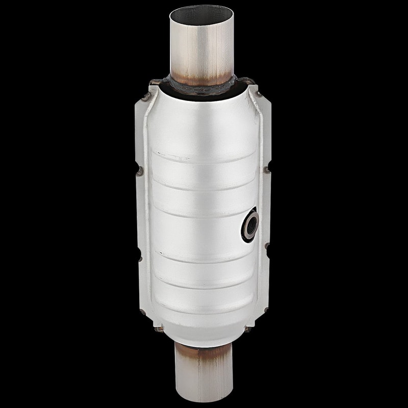 Universal Weld On Three Way Catalytic Converter Stainless Steel 1