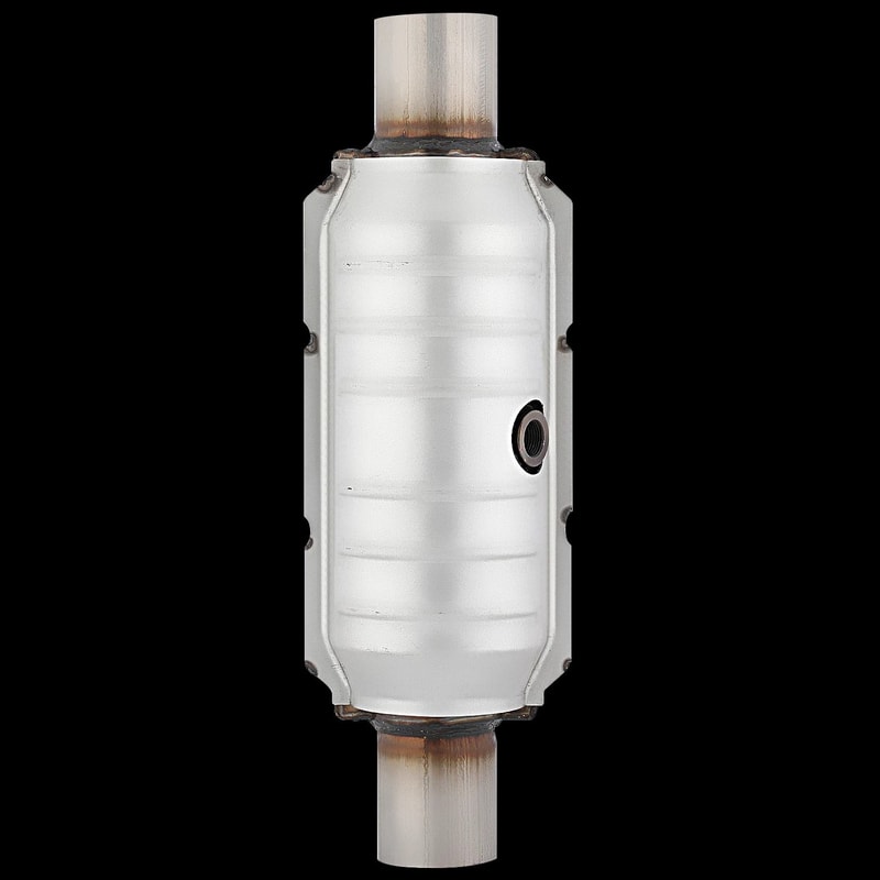 Universal Weld On Three Way Catalytic Converter Stainless Steel 2