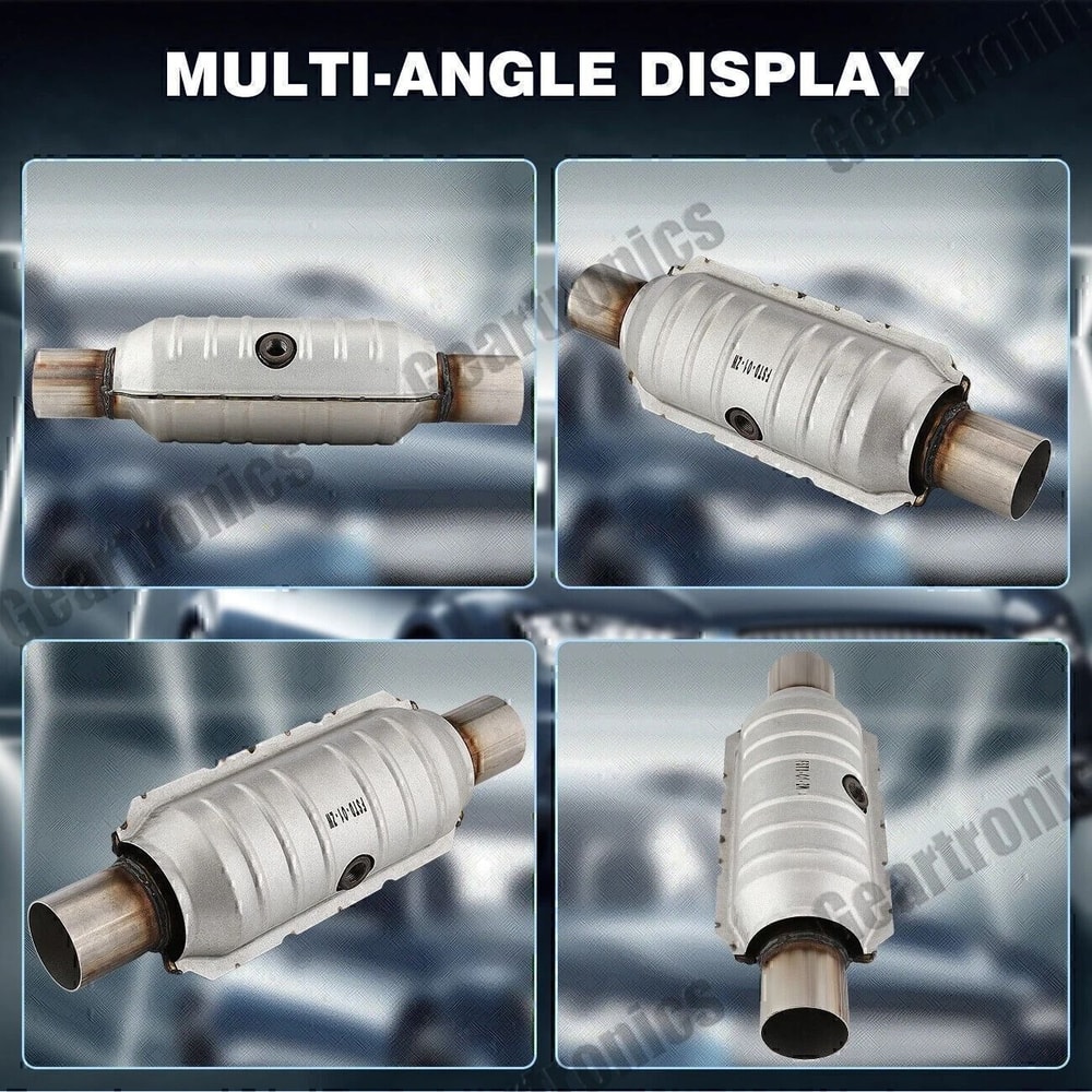 Universal Weld On Three Way Catalytic Converter Stainless Steel 5