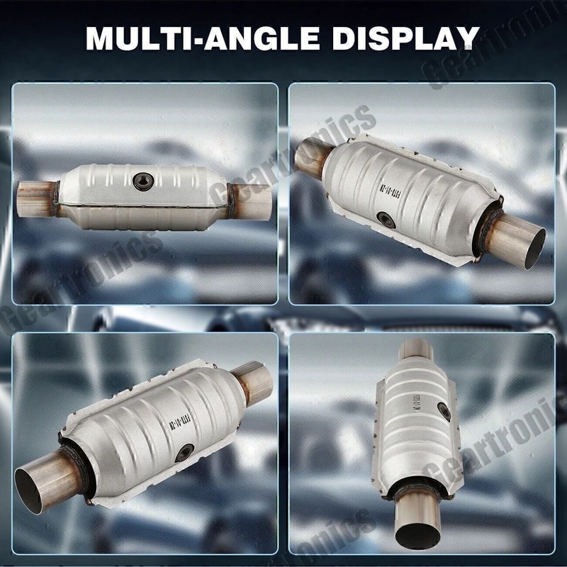 Universal Weld On Three Way Catalytic Converter Stainless Steel 5