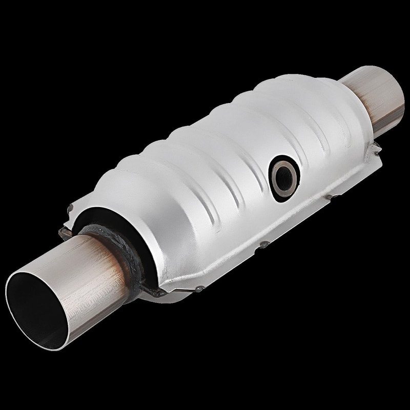 Universal Weld On Three Way Catalytic Converter Stainless Steel 0