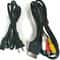 Original Xbox AV Cable Power Cord Bundle For Classic Console RCA TV Setup 0