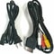 Original Xbox AV Cable Power Cord Bundle For Classic Console RCA TV Setup 0