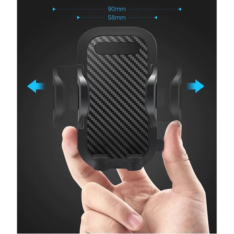 Universal 360 Car Phone Mount Windshield Dashboard Holder For IPhone Samsung GPS 5