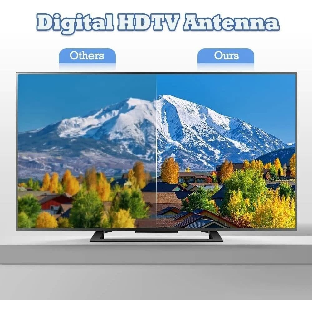 4K Outdoor TV Antenna For Local Channels UHF VHF Digital HDTV Reception 1