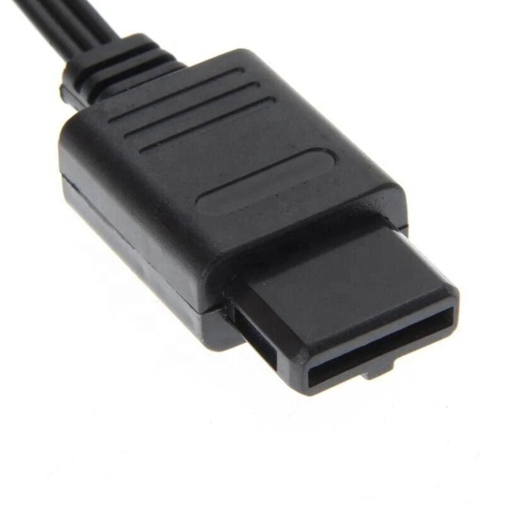 N64 AV Cable RCA Composite TV Cord For Nintendo 64 SNES GameCube 1