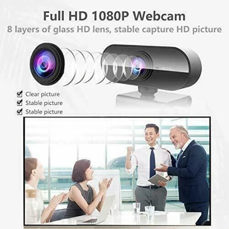 Autofocus Webcam With Microphone USB Web Camera For PC Laptop 2