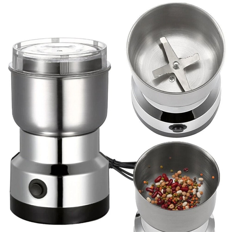 Electric Coffee Grinder For Beans Spices Herbs And Seeds 0