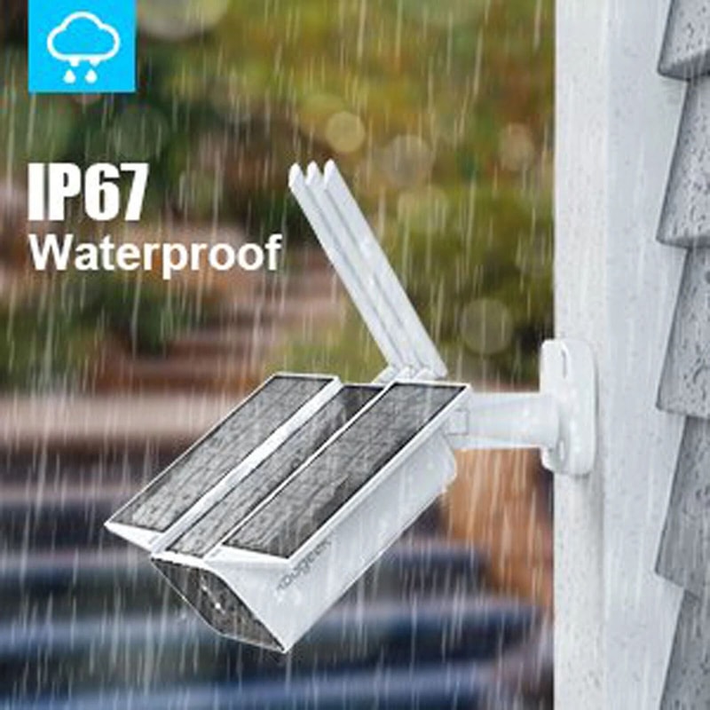 Solar Wireless Outdoor Security Camera WiFi Pan Tilt Night Vision Waterproof 7