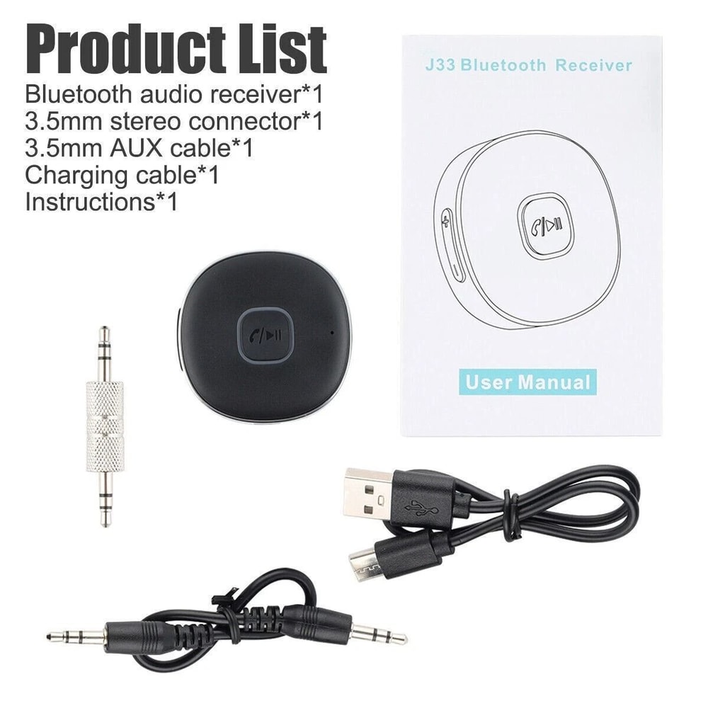 Bluetooth Receiver For Car And Home Stereo 1