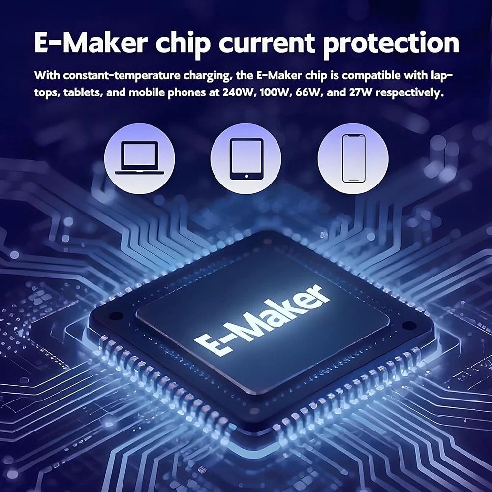 USB C Charger Cable With Stand Braided Fast Charging Cord 4