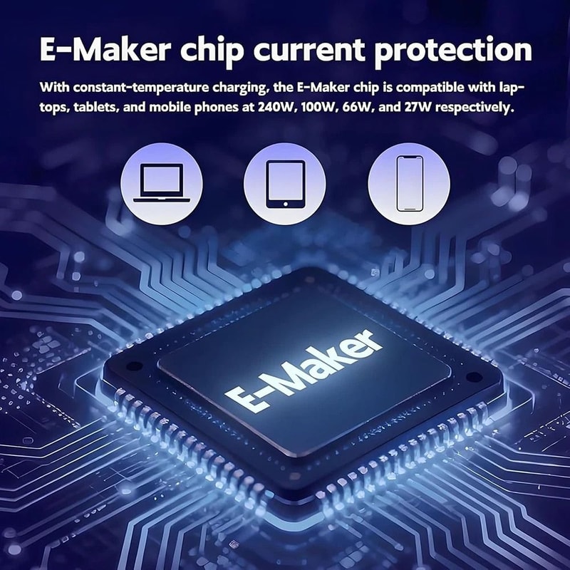 USB C Charger Cable With Stand Braided Fast Charging Cord 4