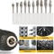 Tungsten Carbide Burr Set Shank Double Cut Rotary Bits For Dremel 7