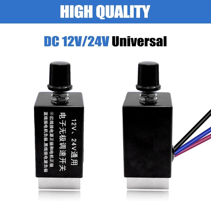 DC Motor Speed Controller Switch For Fan Heater Control Car Truck Defroster 6