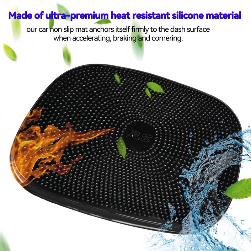 Universal Anti Slip Dashboard Pad Car Phone Holder For GPS Keys And Essentials 4