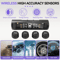 Wireless Car Solar TPMS LCD Tire Pressure Monitoring System With 4 External Sensors 7