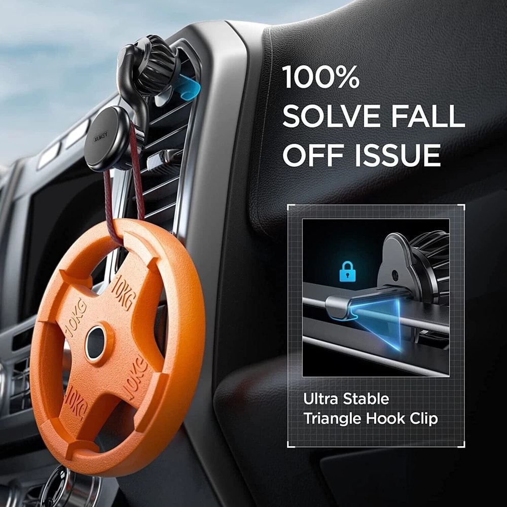 360 Rotation Magnetic Car Phone Mount Air Vent Dashboard Holder For IPhone And Android 4