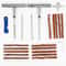 Heavy Duty Tire Repair Kit DIY Tire Plug Kit For Car Truck Motorcycle Flat Fix 0