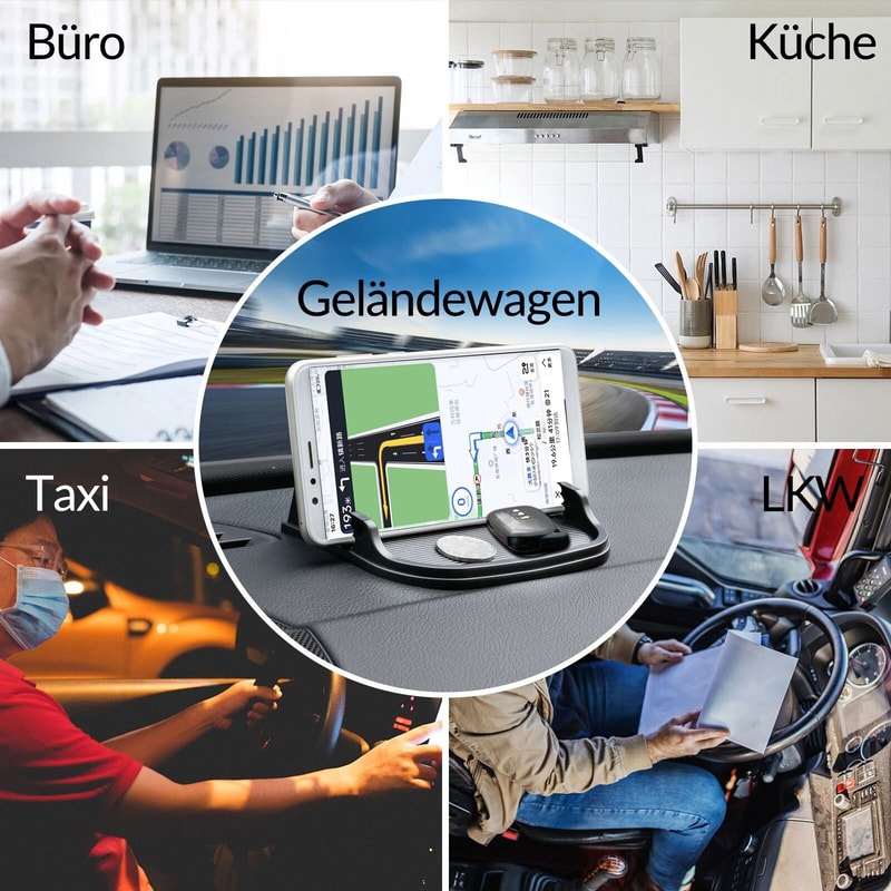 Universal Dashboard Phone Holder Non Slip Sticky Pad Mount For Cars 3