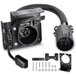 silverado 7 way trailer connector with 4 pin flat multi tow adapter