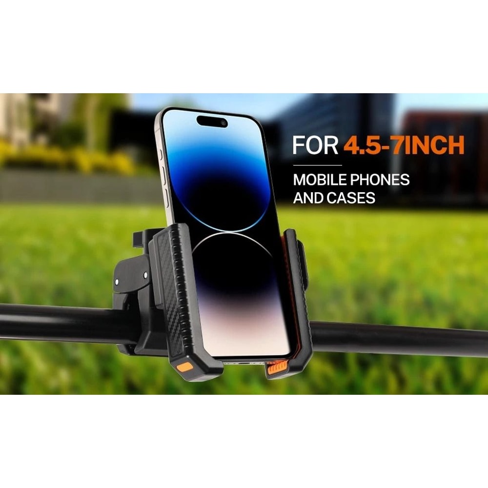 Magnetic Golf Cart Phone Holder For Club Car Yamaha With 360 Rotating Clamp Mount 5