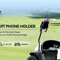 Magnetic Golf Cart Phone Holder For Club Car Yamaha With 360 Rotating Clamp Mount 6