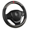 Carbon Fiber Leather Steering Wheel Cover For Chevrolet Antislip Car Accessories 2