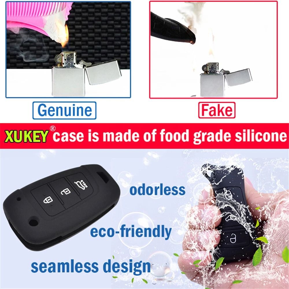 Premium Silicone Key Fob Cover For Nissan 4 Button Remote Case Protective Nissan Key Fob Cover 1