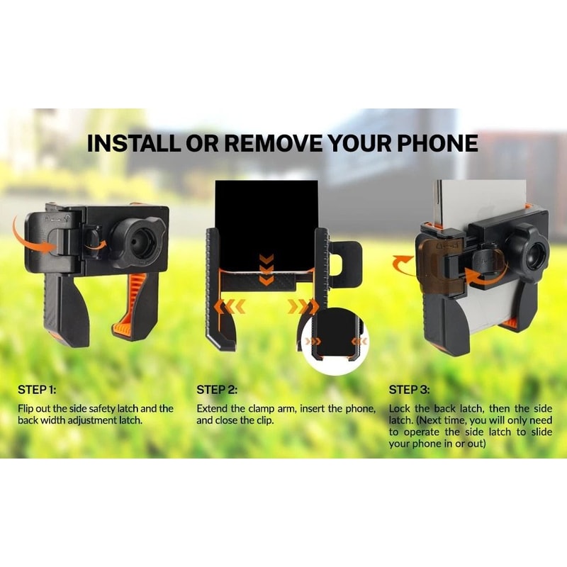 Anti Shake Bike Phone Holder 360 Rotation Motorcycle Mount For Bicycle And Golf Cart 2