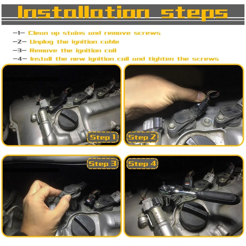 Ignition Coil Replacement For Toyota Camry Aftermarket Ignition Coil For Toyota Camry 4