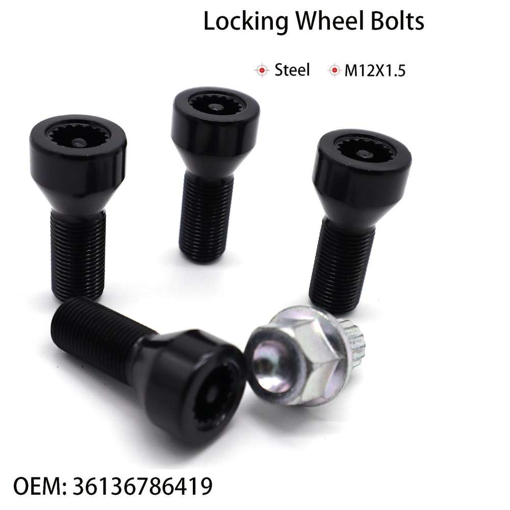 BMW Wheel Lock Anti Theft Lug Bolt Set Secure Your Wheels With Ease 8
