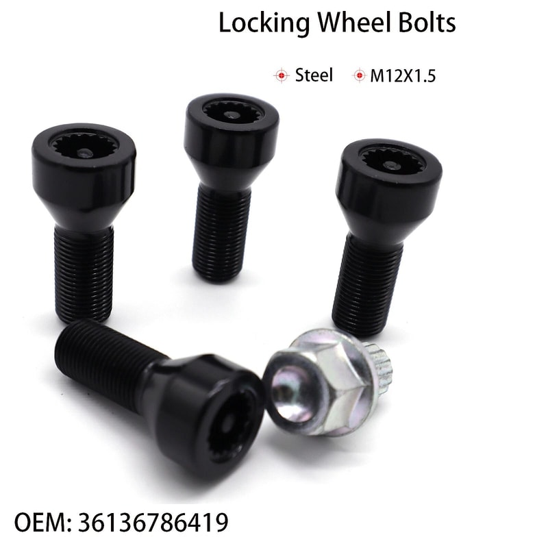 BMW Wheel Lock Anti Theft Lug Bolt Set Secure Your Wheels With Ease 8