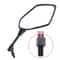 Motorcycle Side Mirror With Handlebar Mount For E Bike ATV Scooter And Bike View Visibility Upgrade 2