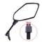 Motorcycle Side Mirror With Handlebar Mount For E Bike ATV Scooter And Bike View Visibility Upgrade 2
