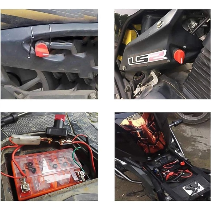 Battery Disconnect Switch Heavy Duty Battery Kill Switch For Car Boat RV Marine 1